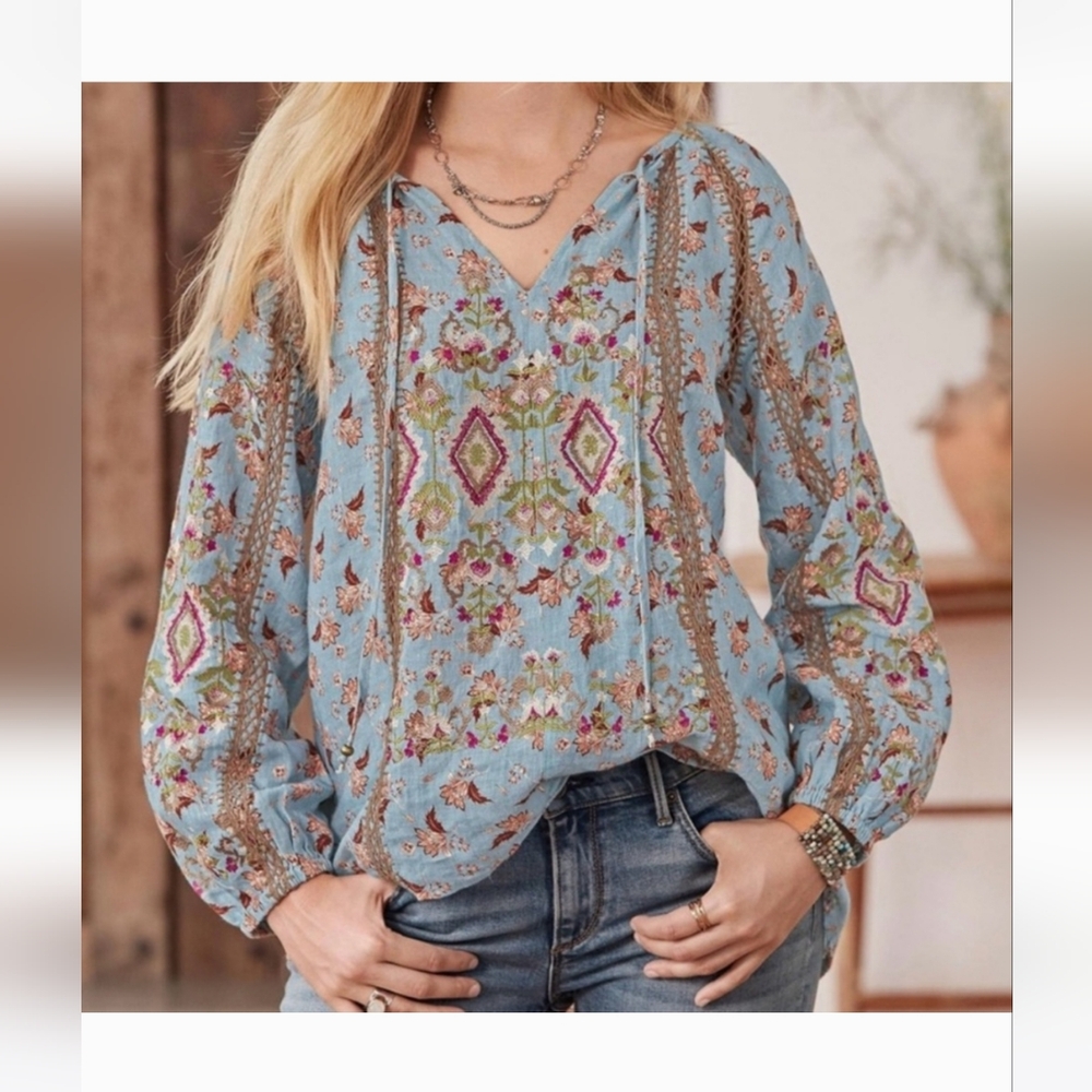 Sundance Boho Peasant w/ Tie Front (Small)